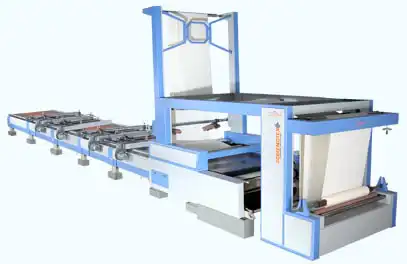 Flat Bed Screen Printing Machine